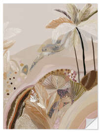 Sticker mural Dreamy Palms - Bella Eve