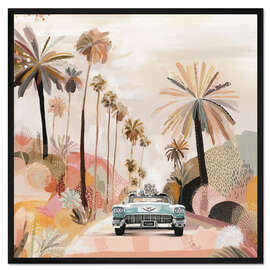 Gerahmter Kunstdruck Cadillac Mirage - Bella Eve