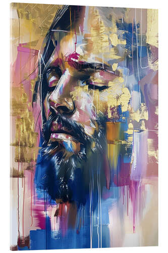 Acrylic print Jesus