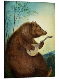 Cuadro de aluminio Mandolin Bear - Catrin Welz-Stein