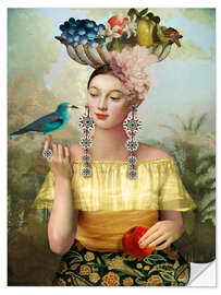 Sticker mural Nine of Pentacles - Catrin Welz-Stein