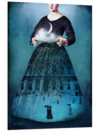 Hartschaumbild Frau Holle