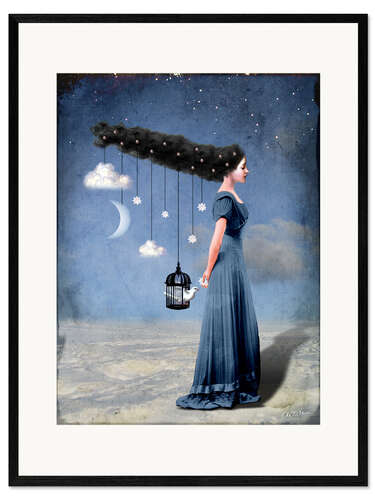 Framed art print Liberty