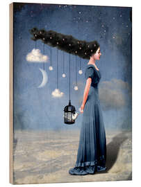 Holzbild Liberty - Catrin Welz-Stein