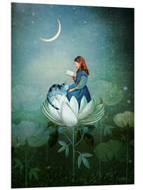 Hartschaumbild Blue Stories