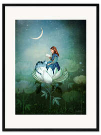 Gerahmter Kunstdruck Blue Stories