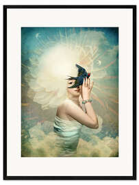 Gerahmter Kunstdruck The Sun