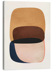 Canvas print Modern Earth Tones Composition II