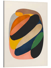 Magnettafel Moderne lebendige Töne