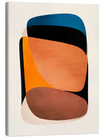 Leinwandbild Modern Bold Tones Abstract - ThingDesign