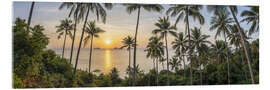Quadro em acrílico Koh Samui panorama at sunset - Jan Christopher Becke