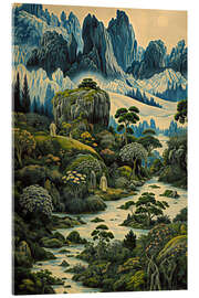 Acrylic print Blue Mountains - Mariusz Flont