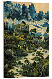 Gallery Print Blaue Berge