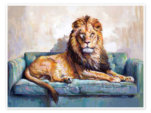 Poster Lion's Day Off