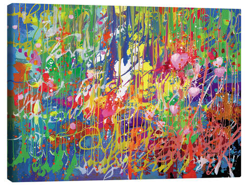 Canvas print Melting Hues of Summer