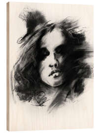 Holzbild Echoes in the Wind