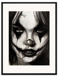 Gerahmter Kunstdruck Stille Maskerade