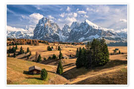 Billede Autumn in the Dolomites - Achim Thomae