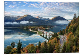 Aluminium print Autumn in the Bavarian Alps - Achim Thomae
