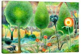 Canvas print Super green garden - Josh Byer
