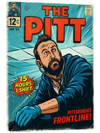 Tableau en verre acrylique The Pitt - Pittsburgh's Frontline - The Usher designs