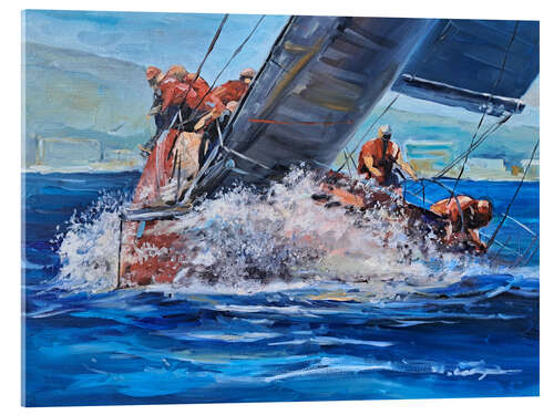 Acrylic print Race