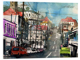 Acrylglas print Grenada, St. George’s, Lower Lucas Street - Johann Pickl