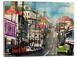 Holzbild Grenada, St. George's, Lower Lucas Street - Johann Pickl