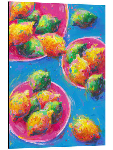 Stampa su alluminio Lemons and Limes