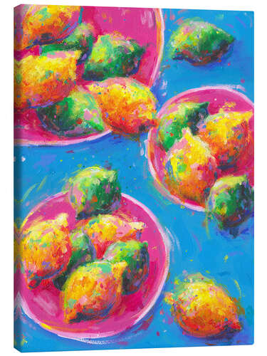 Canvas print Lemons and Limes