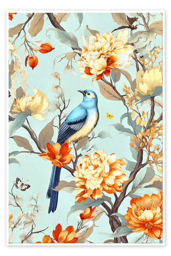 Poster Bird Romance
