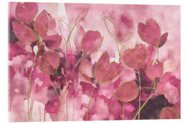 Tableau en verre acrylique Fantasy in the flower garden - Andrea Haase