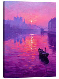 Canvas print Purple magic - DejaReve