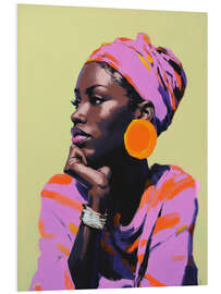 Cuadro de PVC African Beauty