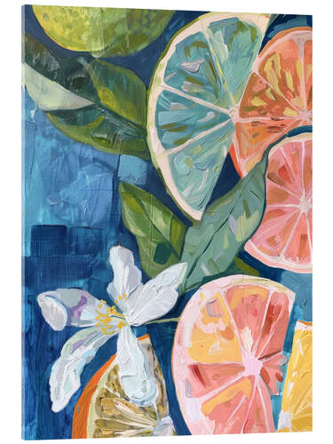 Acrylglasbild Zitrusfrische