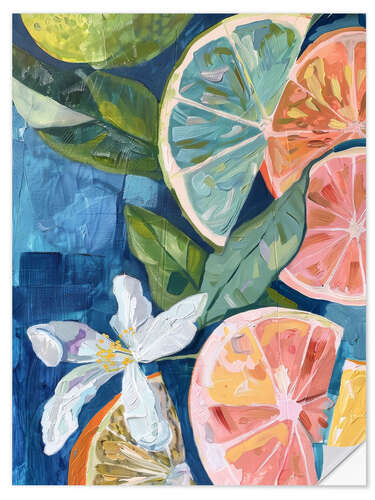 Sticker mural Citrus Freshness