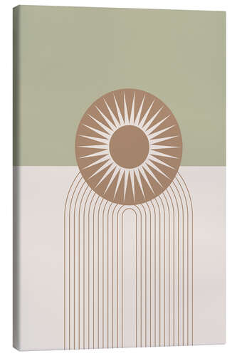 Canvas print Boho Sunburst
