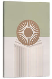 Canvas print Boho Sunburst - Dani Jay Designs