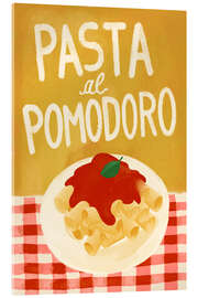 Acrylglasbild Pasta al pomodoro - Marco Marella