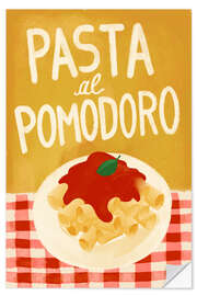Sticker mural Pasta al pomodoro - Marco Marella
