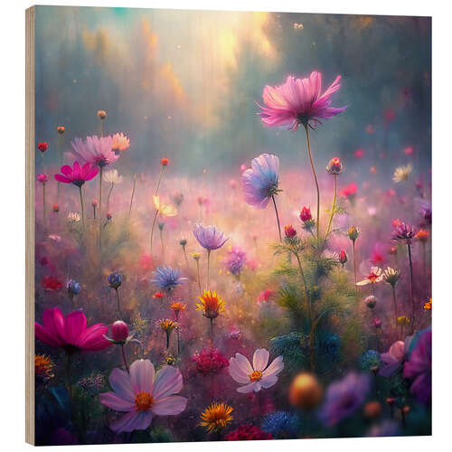 Puutaulu Purple meadow