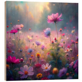 Puutaulu Purple meadow