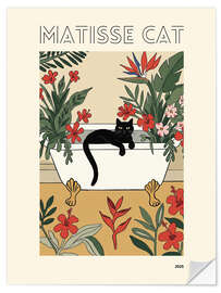 Sticker mural Matisse Cat - Felipe Hora