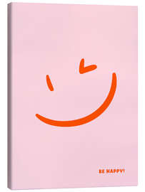 Canvas print Be happy! - Rosa Smiley - Ohkimiko