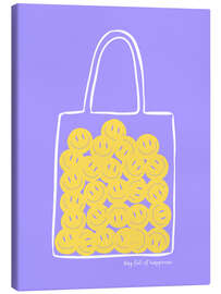 Canvas print Bag full of happiness - Ohkimiko