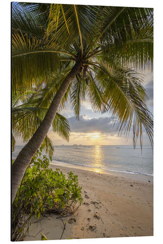 Quadro em alumínio Sunset on the beach, Koh Samui, Thailand