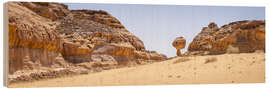 Tableau en bois Wadi Rum Desert - Jan Christopher Becke