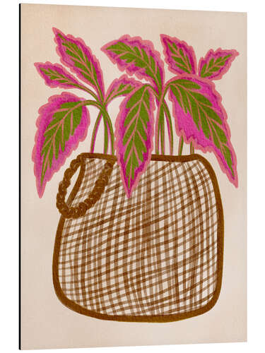 Quadro em alumínio Foliage Basket