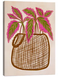 Canvas print Foliage Basket