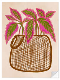 Sticker mural Foliage Basket - Nikita Jariwala